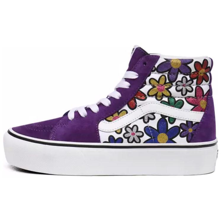 Vans SK8 HI Platform 2 'Glitter Daisies' Women's