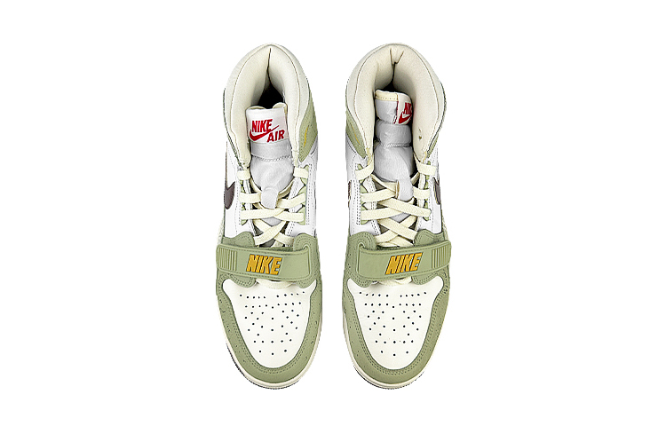 Jordan Legacy 312 High-Top Vintage Basketball Shoes Men's Green Black
