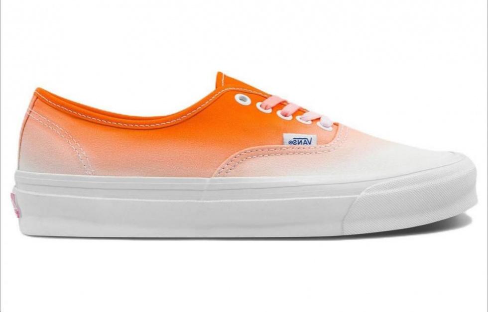 Authentic Og Vans Lx 'Dip Dye - Orange White' купить в интернет-магазине Yoocart с быстрой доставкой по России.
