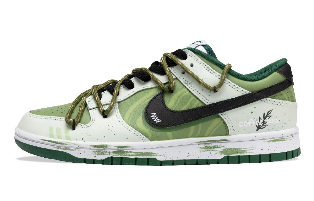 Nike Dunk Skateboard Shoes Unisex Low Top Emerald Green