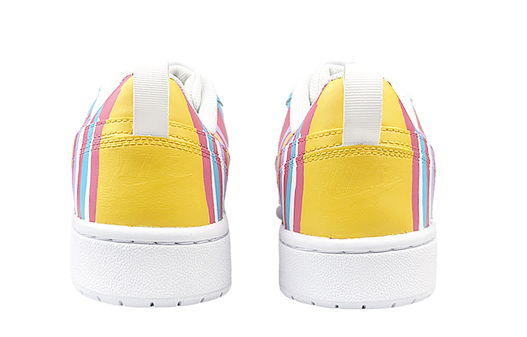 Nike Court Borough Slip-Resistant Cushioning Wear-Resistant Low-Top Skateboard Shoes GS Pink Yellow купить в интернет-магазине Yoocart с быстрой доставкой по России.