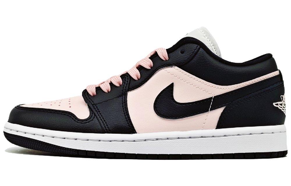 Jordan Air Jordan 1 Low Top Vintage Basketball Shoes Women's Frosted Pink