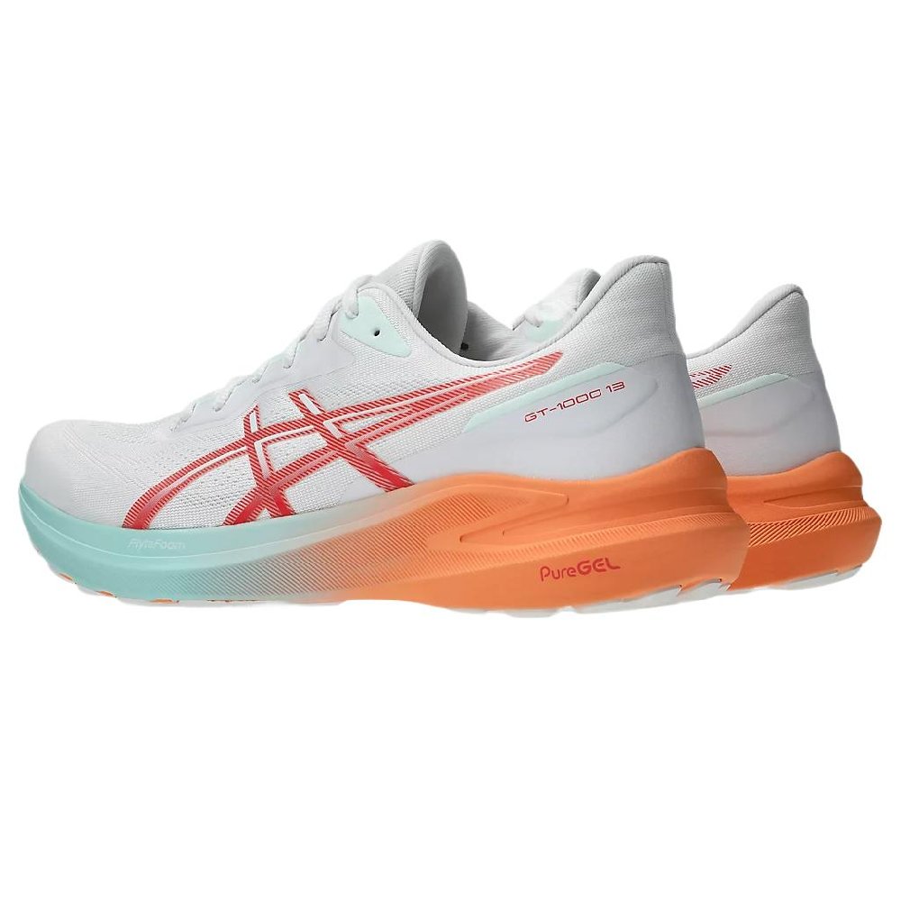 Asics GT 1000 13 White Coral Reef