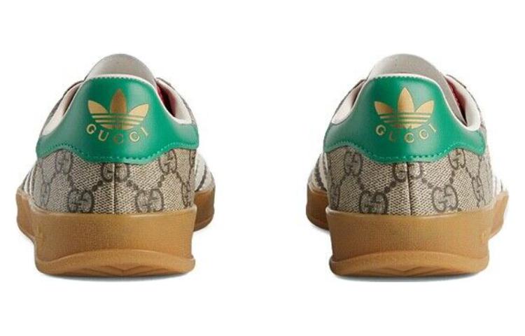 Adidas GUCCI X Women's Gazelle 'Beige GG Monogram' купить в интернет-магазине Yoocart с быстрой доставкой по России.