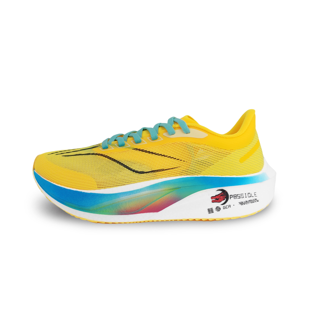 LINING Feidian 4 Challenger Running Shoes Men's Low Top White/Green