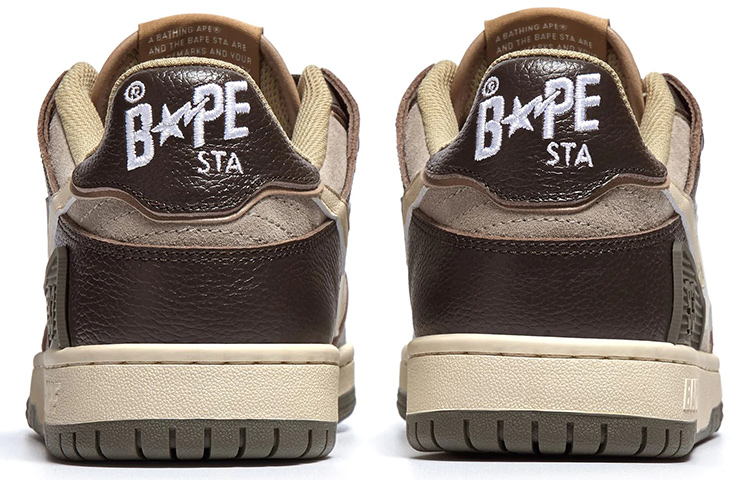 A BATHING APE Bape SK8 Sta Beige купить в интернет-магазине Yoocart с быстрой доставкой по России.