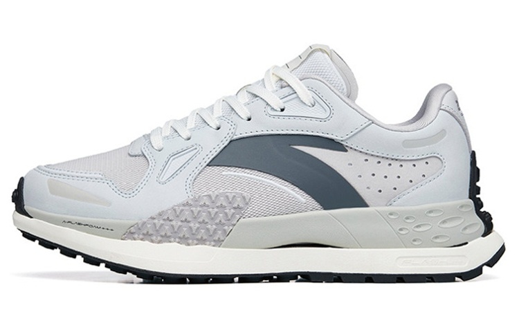 Anta Shock Absorbers Slip Resistant Abrasion Resistant Low top Running Shoes Women's Gray