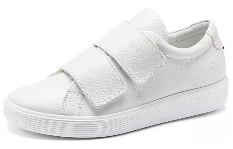 Ecco Low-Top Skateboard Shoes Women's White