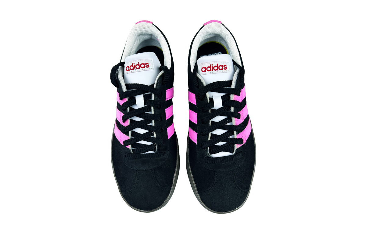 Adidas Neo VL Court 2.0 Anti-Slip Wear-Resistant Low-Top Skateboard Shoes Unisex Black Pink купить в интернет-магазине Yoocart с быстрой доставкой по России.