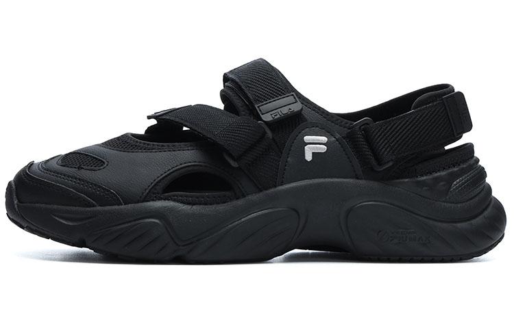 FILA FUSION Conch Sandals 'Black'