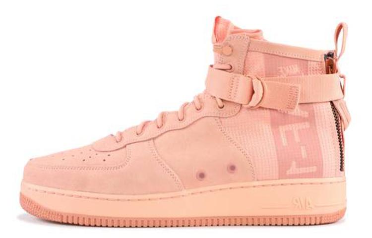 Nike Sf Air Force 1 Mid Coral Stardust