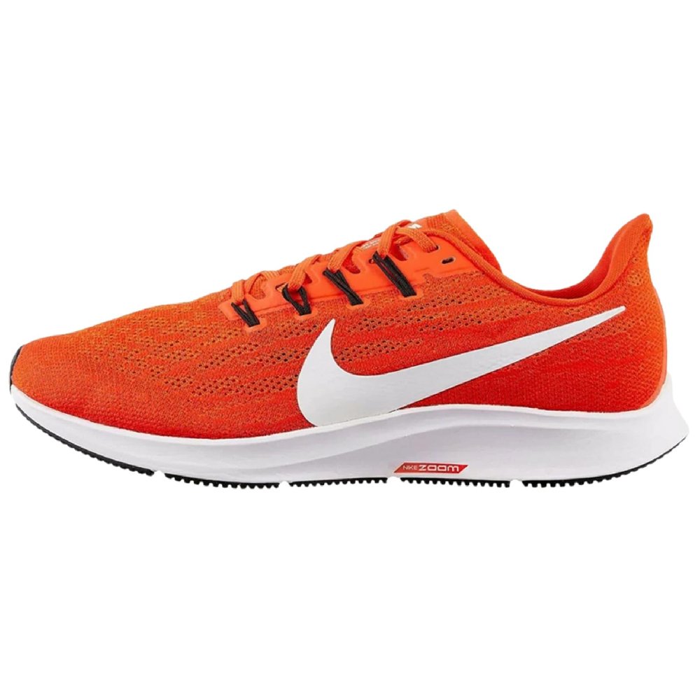 Nike Air Zoom Pegasus 36 Anti Slip Wear Resistant Low Top Running Shoes Women's Orange