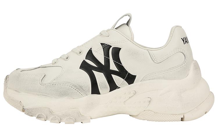 MLB Big Ball Chunky Chunky Sneakers Unisex Low-Top Beige