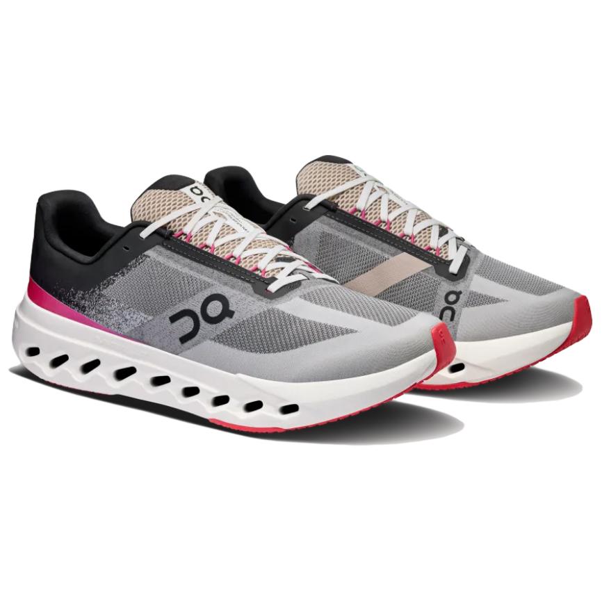 On Anti-Slip Wear-Resistant Low-Top Running Shoes Men's Black White