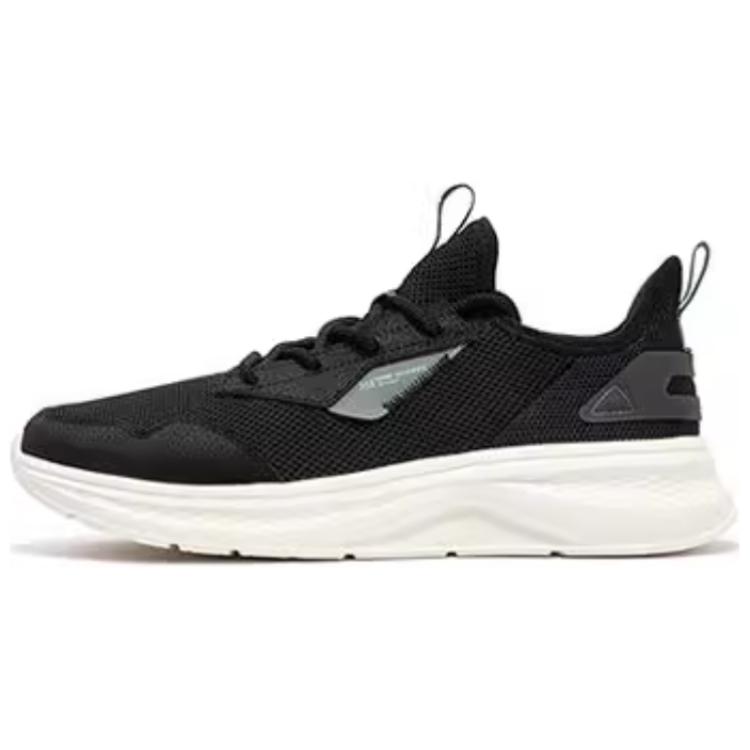 361° Breathable Lightweight Low-Top Casual Running Shoes Men's Black Cyan