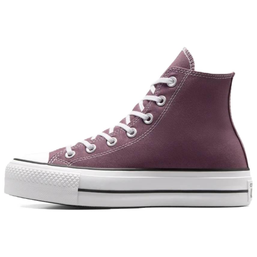Converse All Star Lift Anti-Slip Wear-Resistant Low-Top Canvas Shoes Women's Purple