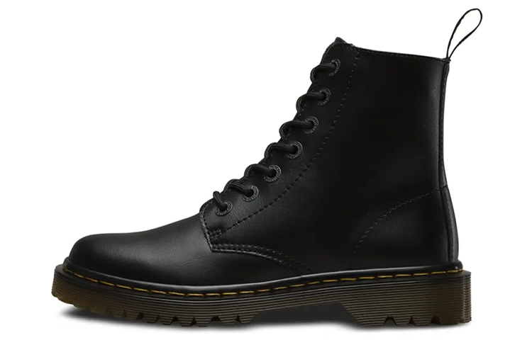 Dr. Martens Luana Wear resistant Non Slip 7 Casual Martin Boots Black Women's