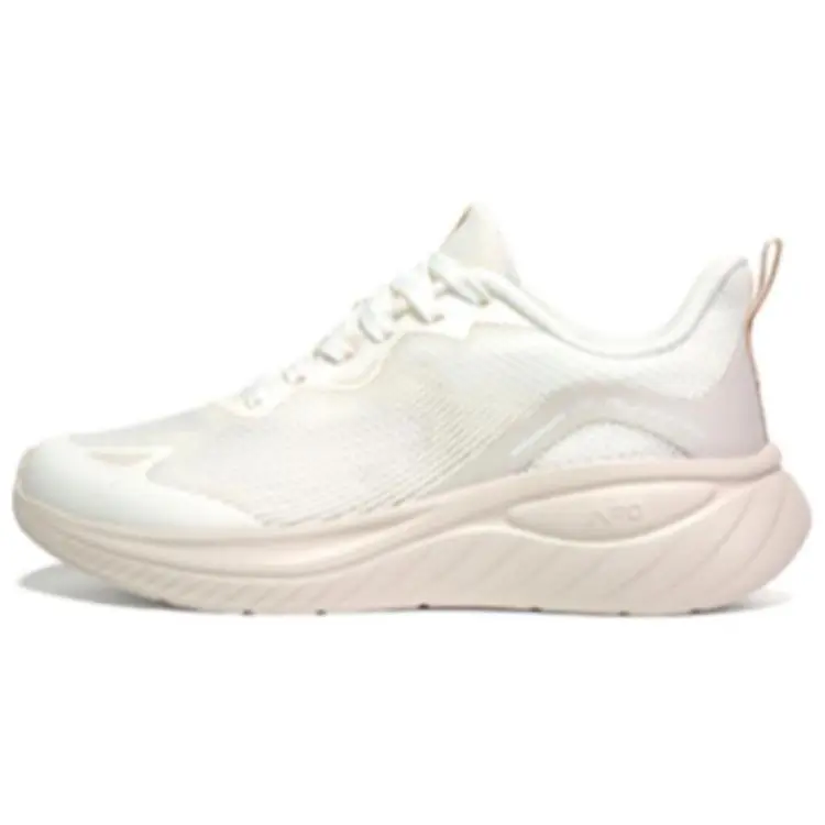 361° Anti Slip Wear Resistant Low Top Running Shoes Women's White