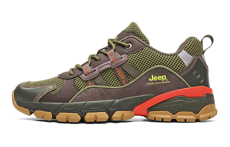 Jeep Low Top Casual Shoes Unisex Chocolate Brown