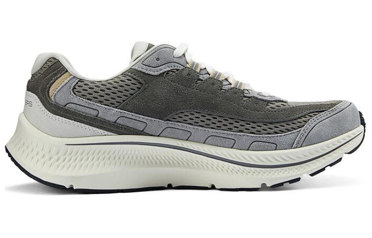 Skechers Go Run Consistent 2.0 Durable Breathable Lightweight Low-Top Casual Shoes Men's Gray Brown купить в интернет-магазине Yoocart с быстрой доставкой по России.