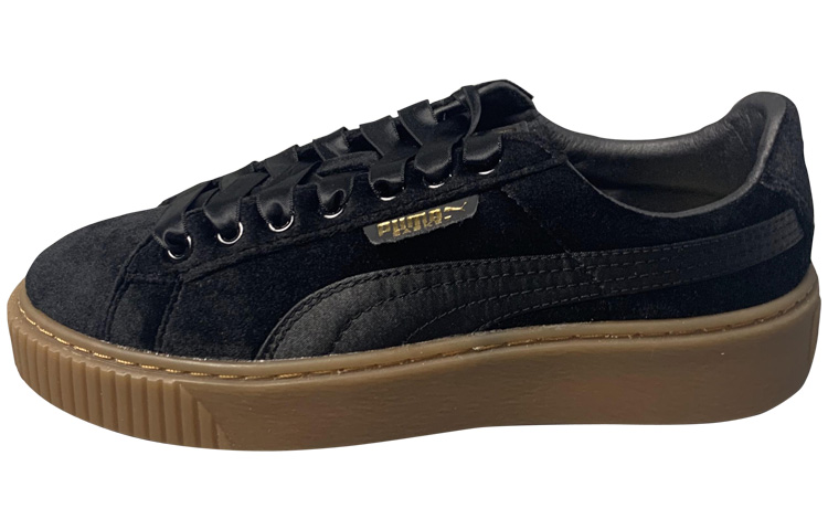 PUMA Suede Platform 'Black' Women's