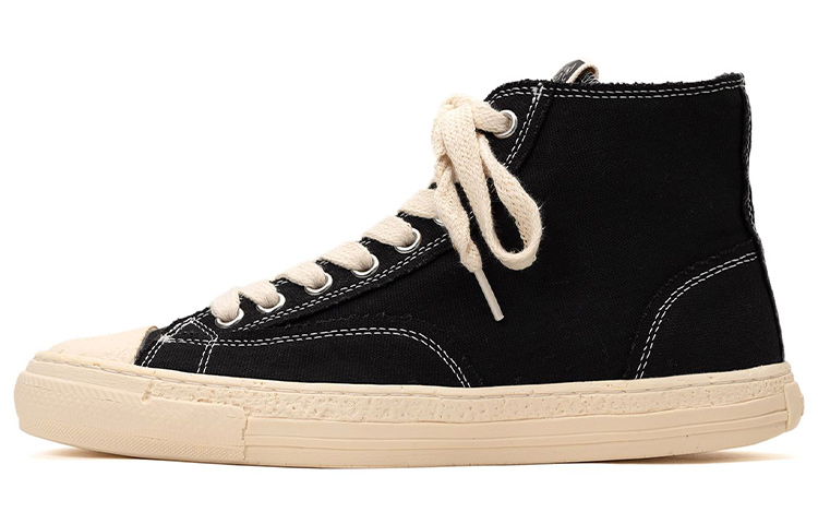MIHARA YASUHIRO Past Sole Stylish Skateboarding Shoes Unisex Black White