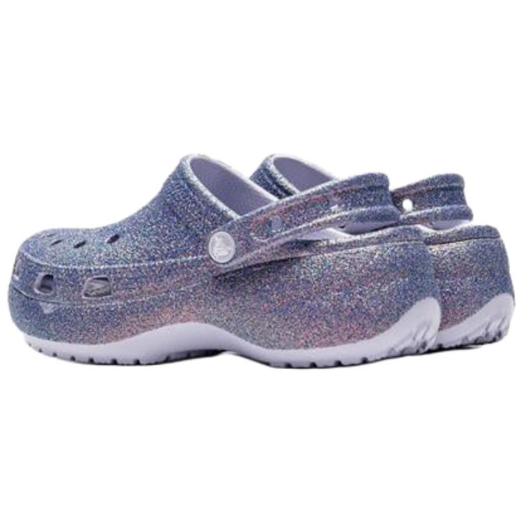 Crocs Platform Irid Glitter Clog Clogs Women's Purple купить в интернет-магазине Yoocart с быстрой доставкой по России.