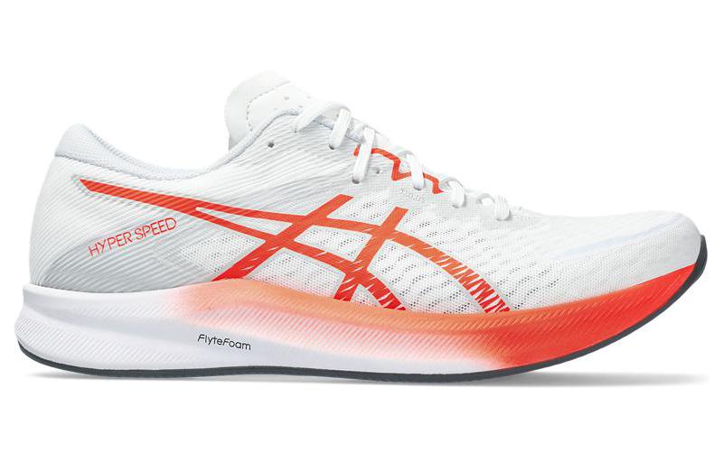Asics Hyper Speed 3 White Sunrise Red