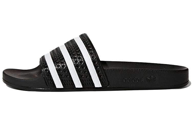 Adidas Originals Adilette Slides Black White