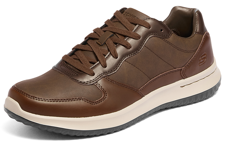 Skechers Delson 1.0 Men's Casual Shoes Men's Chocolate купить в интернет-магазине Yoocart с быстрой доставкой по России.