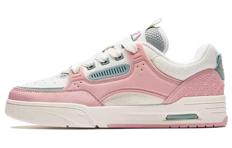 Anta Breathable Low Top Skateboard Shoes Women's Pink