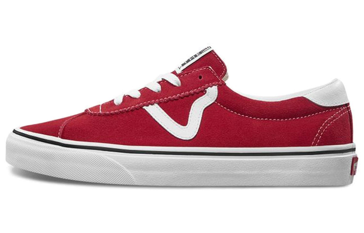 Vans Soprt Skate Sneakers Old Skool Shoes 'White Red'