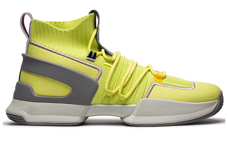 EQLZ EQUALIZER Zero Cell Breathable Coverage Support Balance Mid-Top Basketball Shoes Unisex Lime Green купить в интернет-магазине Yoocart с быстрой доставкой по России.