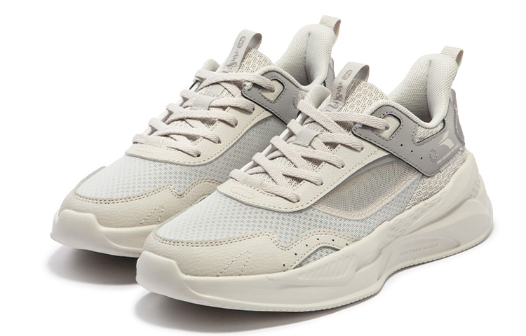 361° Light And Comfortable Slip Resistant, Abrasion Resistant, Breathable Low Top Casual Shoes Women's Zinc Iron Gray