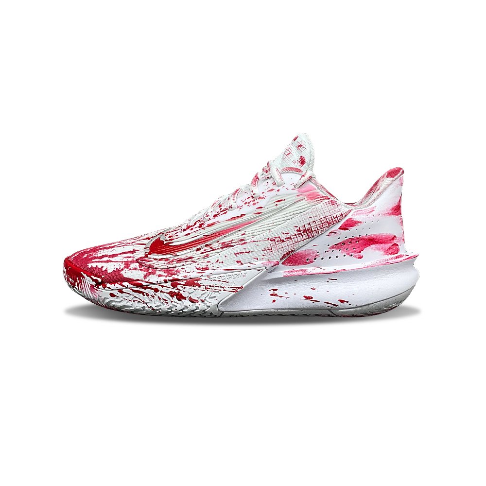 Nike Precision 7 Tower Rabbit Anti Slip Wear Resistant Low Top Basketball Shoes Men's Red