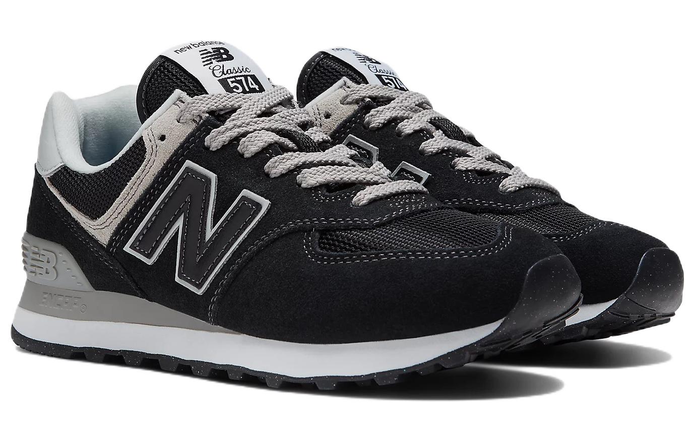 New Balance 574 Core Black White Women's купить в интернет-магазине Yoocart с быстрой доставкой по России.