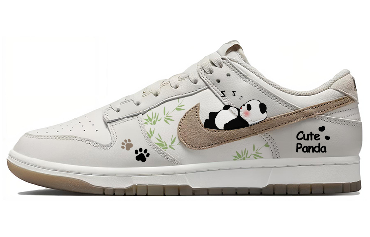 Nike Dunk Skateboard Shoes Men Low-Top Brown/Gray