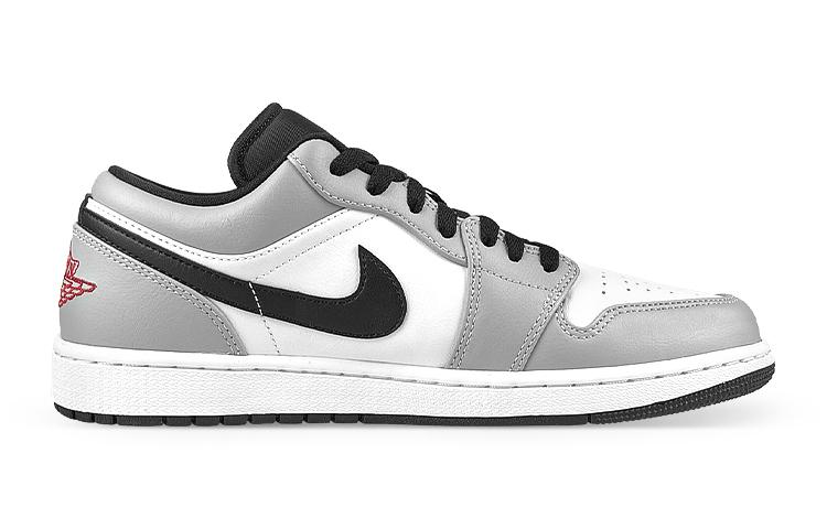 Jordan Air Jordan 1 Low-Top Vintage Basketball Shoes Men's Black White Gray купить в интернет-магазине Yoocart с быстрой доставкой по России.