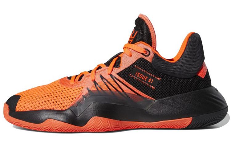 Adidas D.O.N. Issue #1 Core Black Solar Red