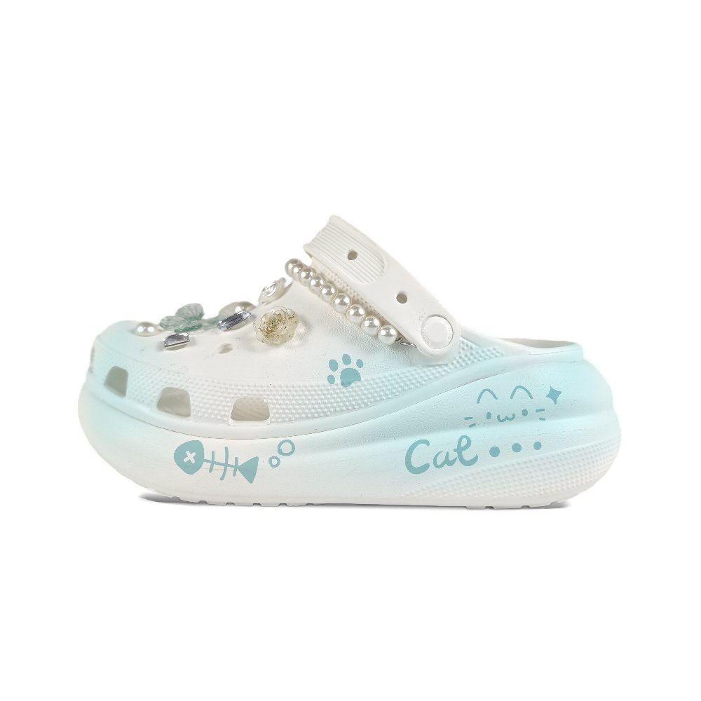 Crocs Crush Clog Clogs Unisex White