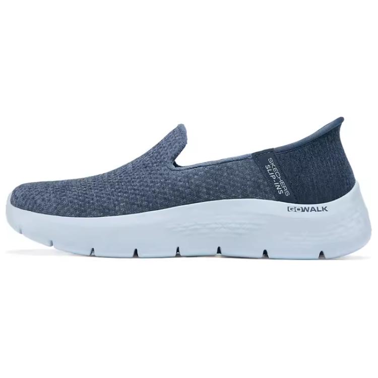 Skechers WOMEN'S GO WALK Breathable And Resilient Low-Top Casual Shoes Women's Navy