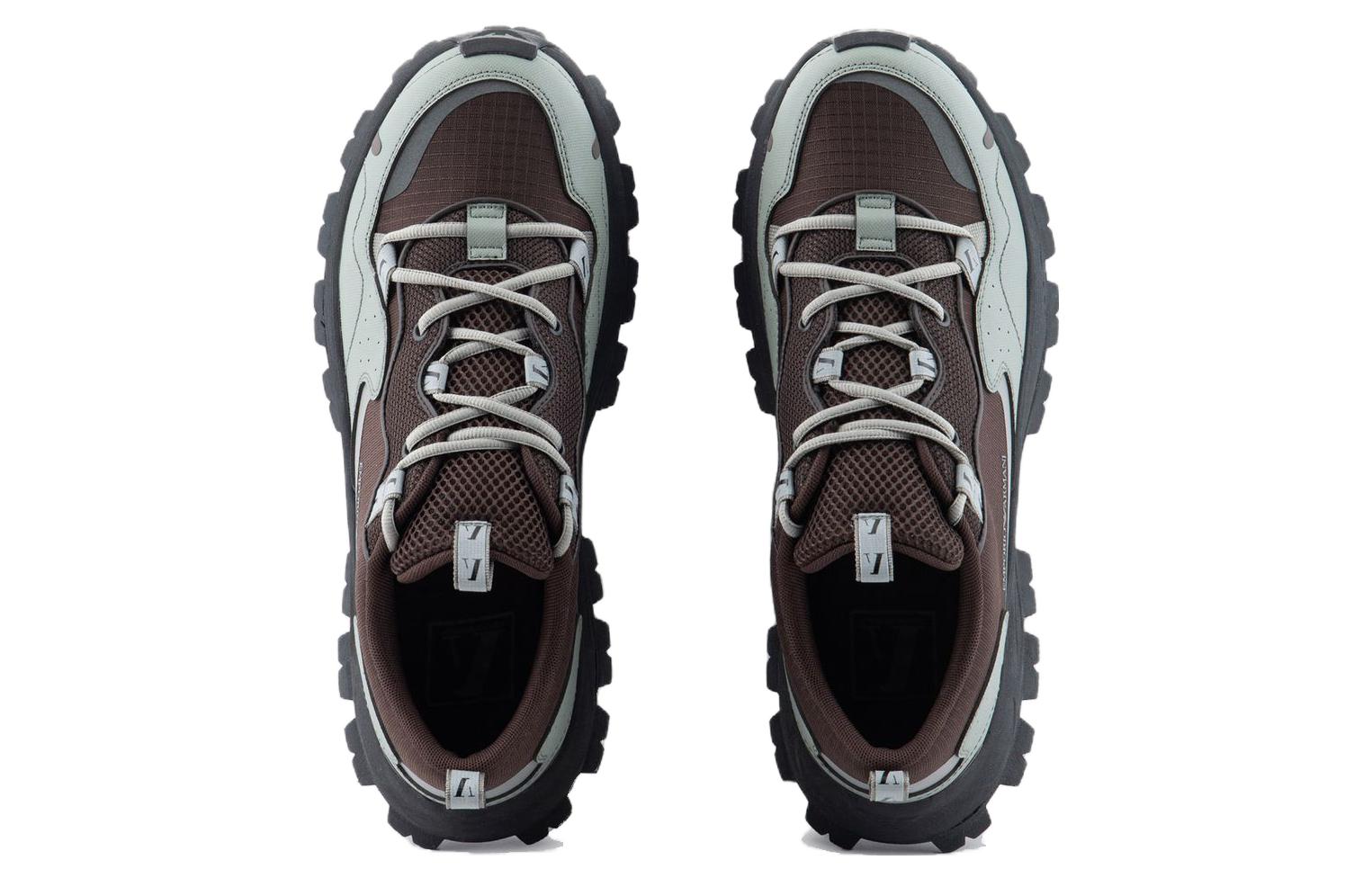 EMPORIO ARMANI Low Top Casual Shoes Men's Green купить в интернет-магазине Yoocart с быстрой доставкой по России.