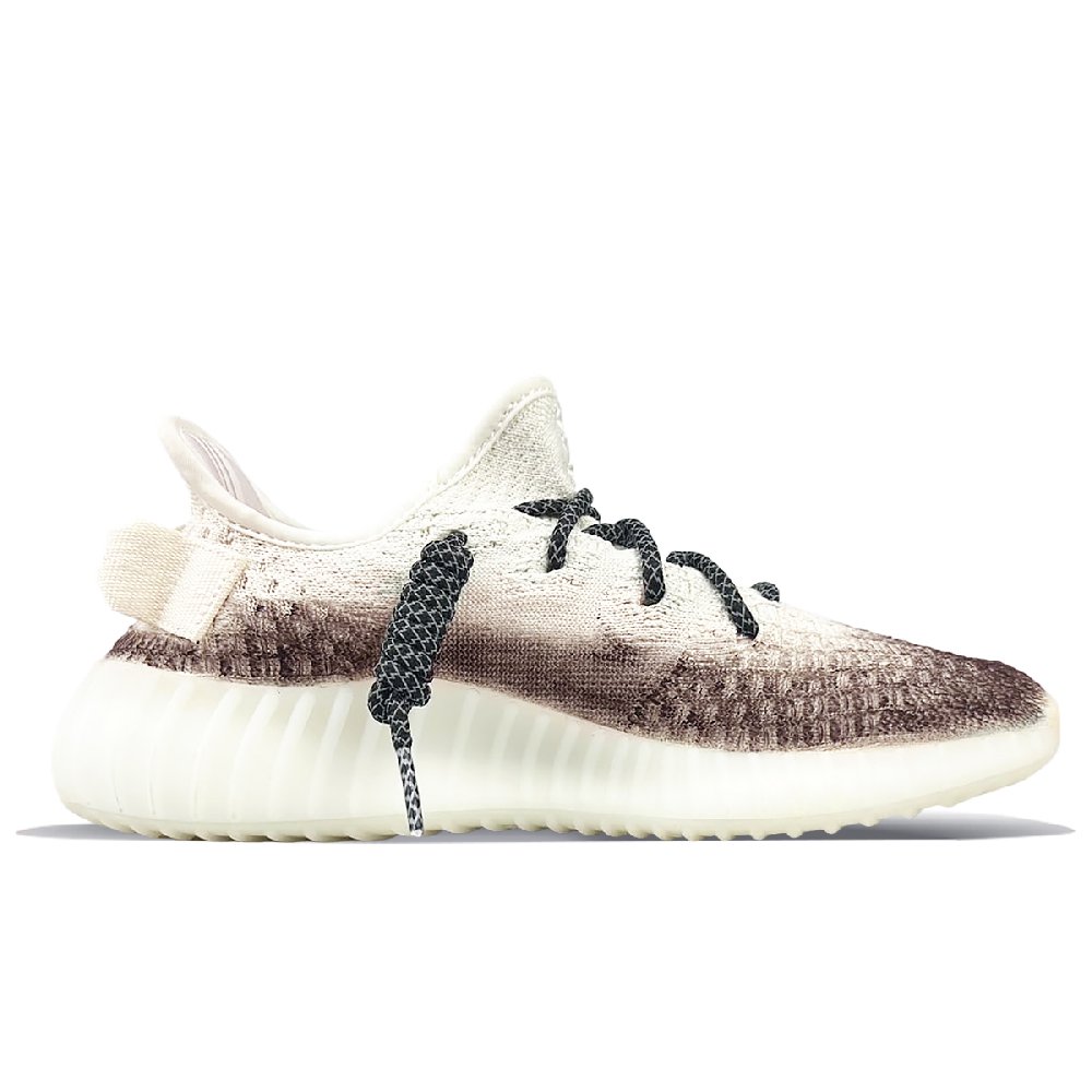 Adidas Originals Yeezy Boost 350 V2 Wear-Resistant Low-Top Casual Shoes Unisex White Brown