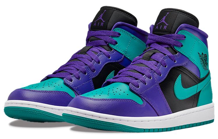 Jordan 1 Mid Black Grape Women's купить в интернет-магазине Yoocart с быстрой доставкой по России.