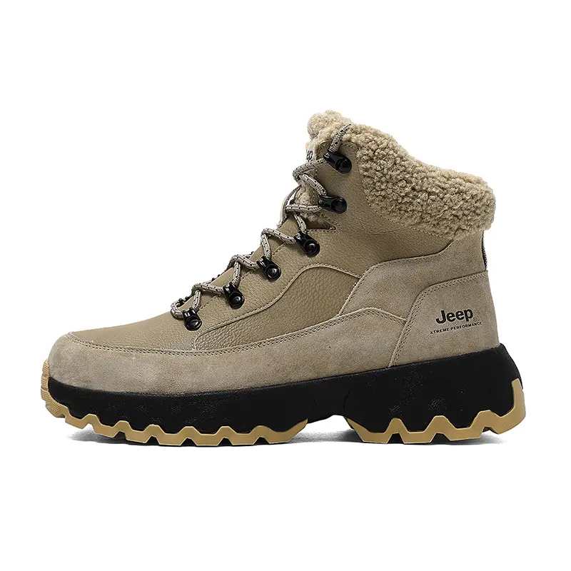 Jeep Snow Boots Men's Khaki