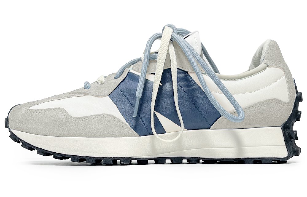 New Balance NB 327 Abrasion Resistant Low Top City Commute Running Shoes Unisex Blue Gray