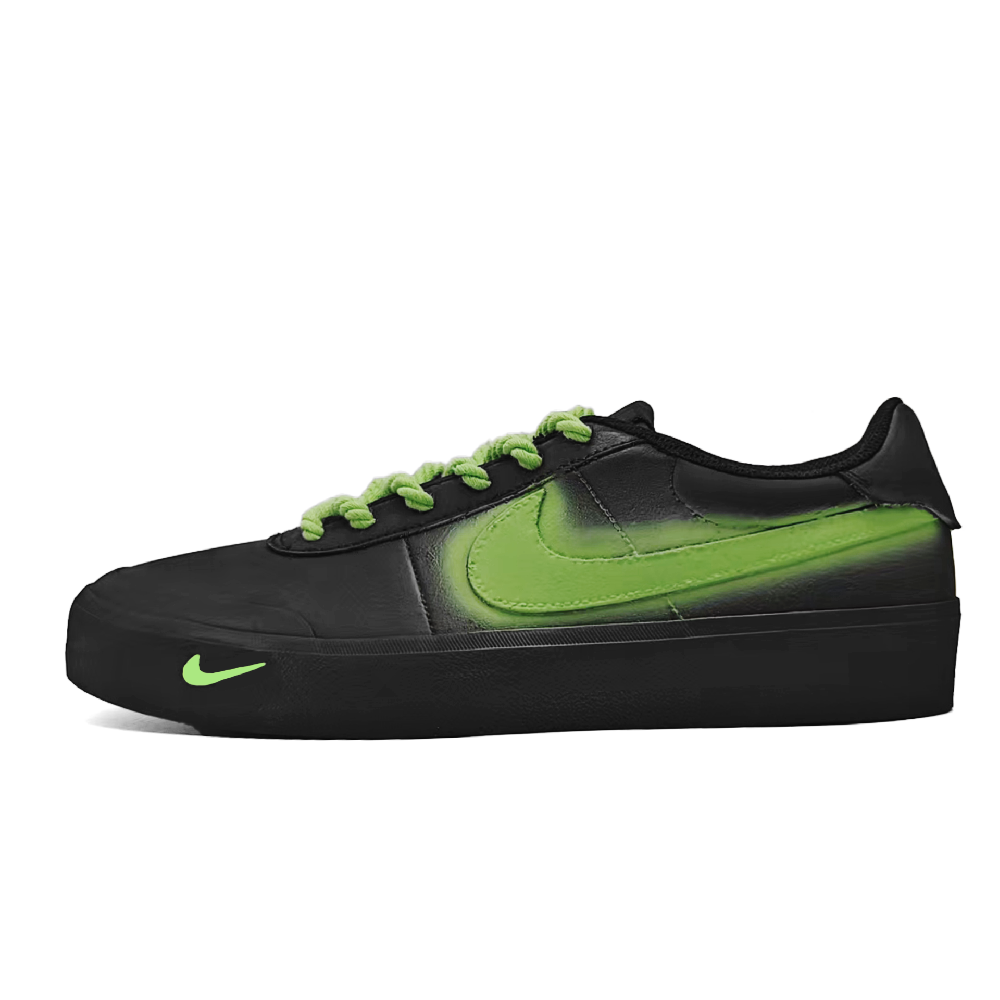 Nike Court Shot Green Shadow Slip Resistant, Abrasion Resistant, Lightweight Low Top Skateboard Shoes Unisex Green