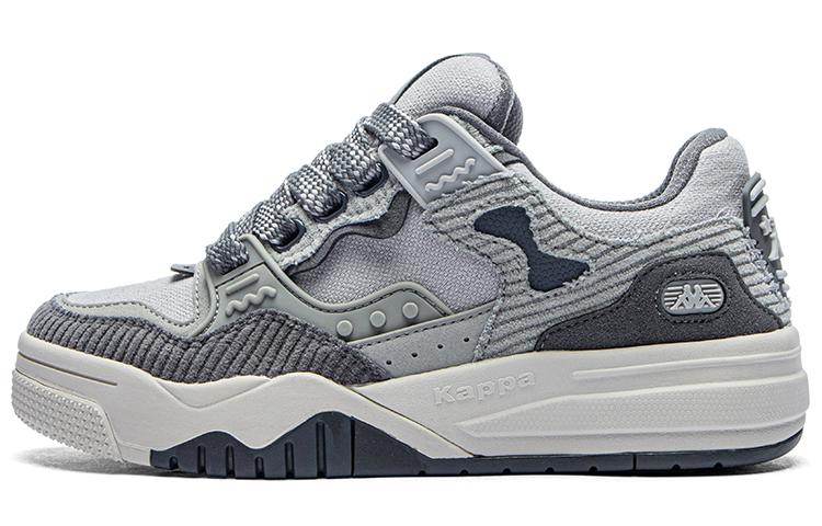 Kappa Low Top Skateboard Shoes Unisex Gray
