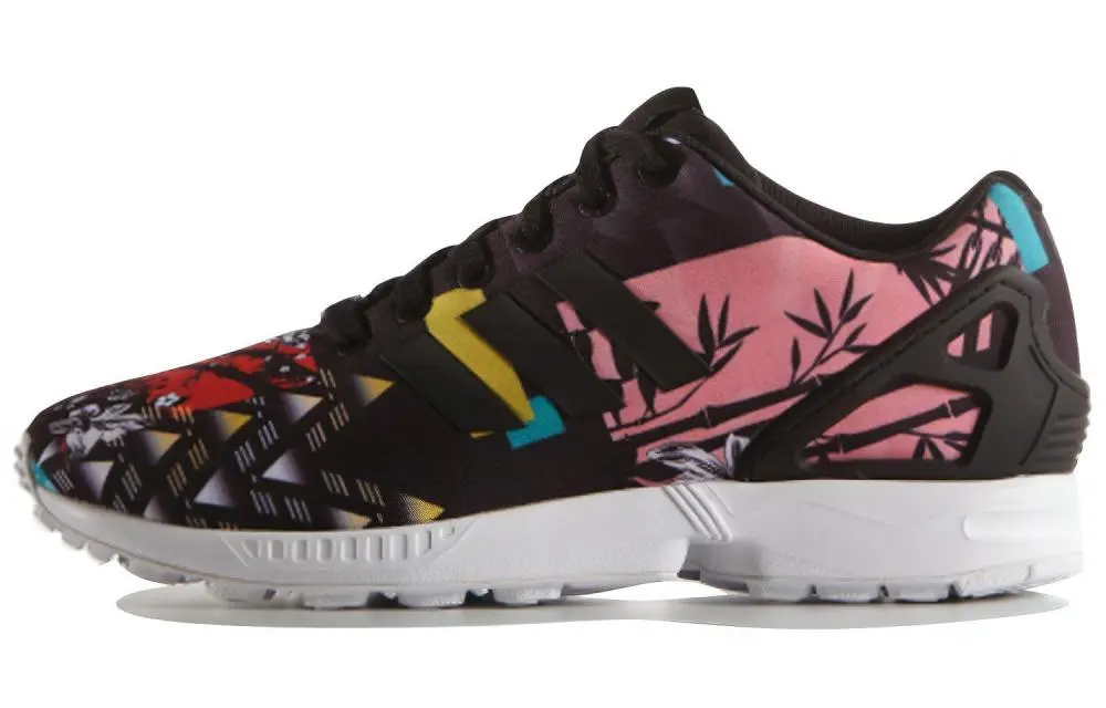 Adidas Originals ZX Flu Cushioning Low top Casual Shoes Women's Multicolor