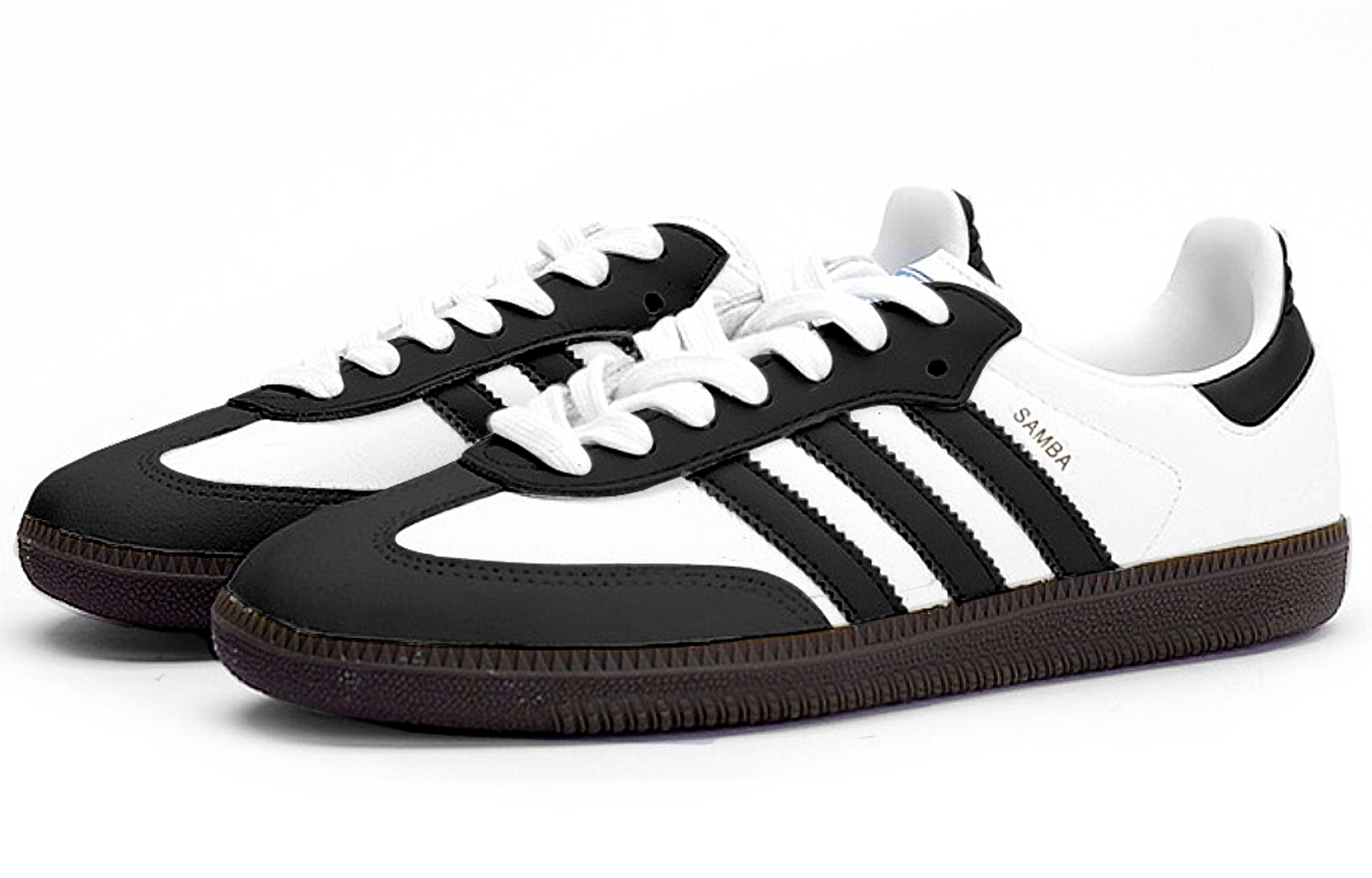 Adidas Originals Samba Preppy Black Anti-Slip Wear-Resistant Low-Top Skateboard Shoes Unisex Black White купить в интернет-магазине Yoocart с быстрой доставкой по России.
